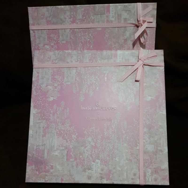 new buttonscarves x allysa hawadi nolita