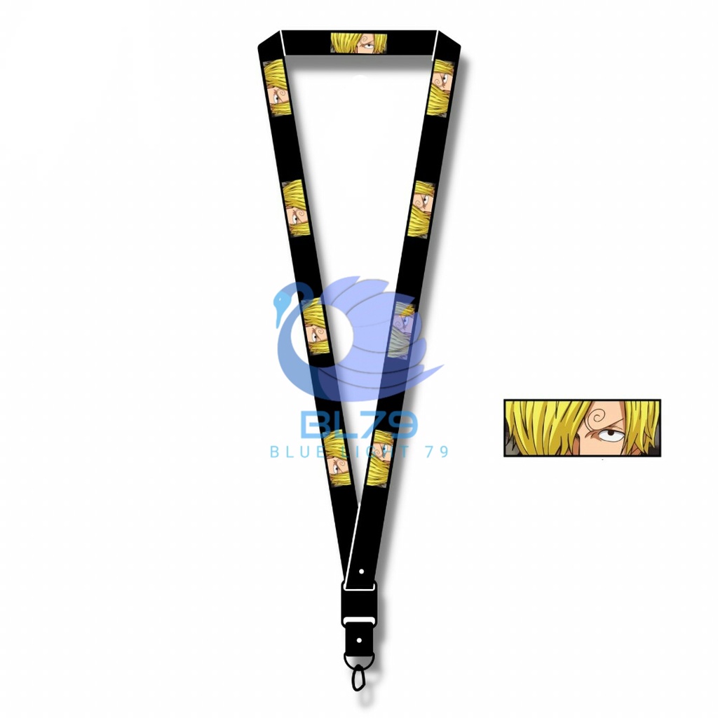 

Lanyard ONE PIECE ANIME CHARACTER SANJI ID Card ANIME CUTE TALI LANYARD GANTUNGAN ID CARD NAME TAG HP / HANDPHONE BEST SELLER COD