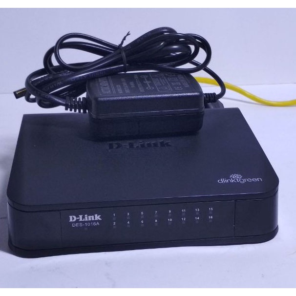 D;Link 16 port normal + Adaptor