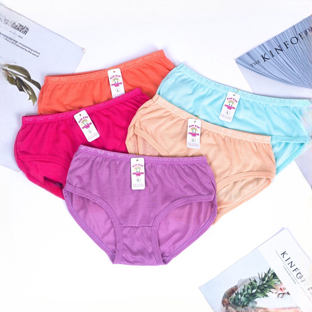 IL - Undies Celana Dalam Wanita Dewasa / CD Perempuan / M-XXXL / CD POLOS / 203 KIM KIM
