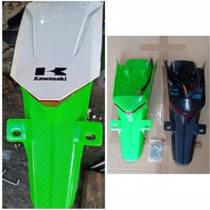 Tonj Stoplamp Lampu Belakang 3In1 Klx L G Bf 150 Plus Dudukan Plat Nomer