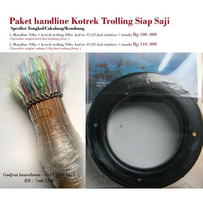 Pancing Paket Handline Trolling