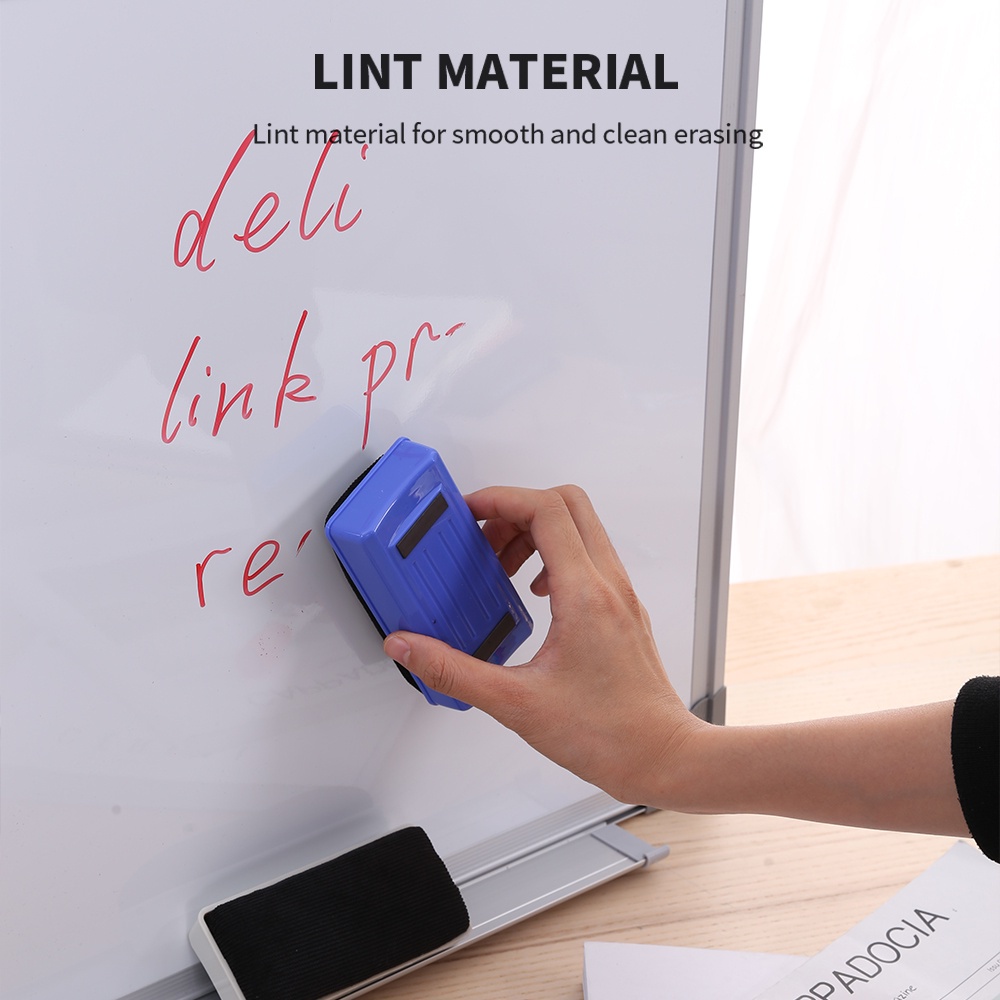 

Penghapus Papan Tulis Kecil DELI Magnet E7837 / Whiteboard Eraser