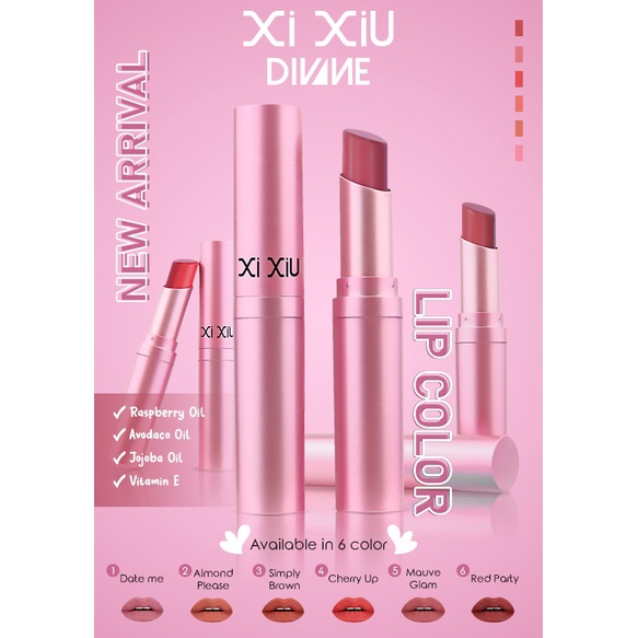 ✦SINAR✦ Xi Xiu Divine Lip Color Matte