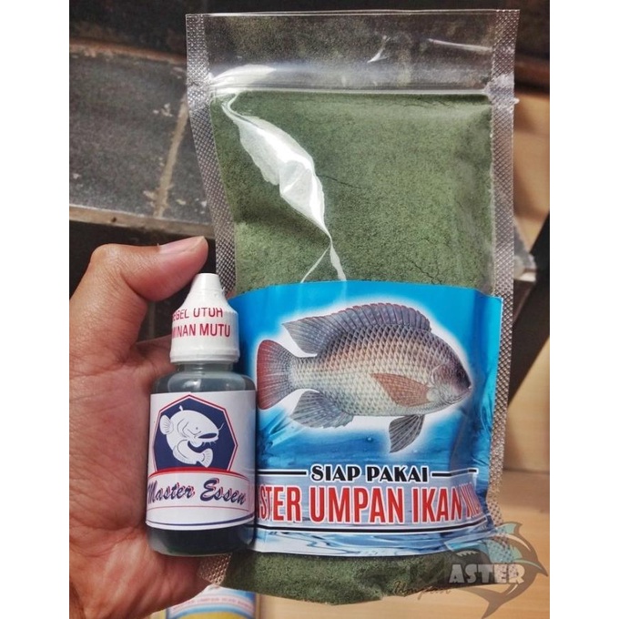 UMPAN MANCING IKAN NILA / UMPAN PELET XTRAK LUMUT / UMPAN ESSEN MASTER