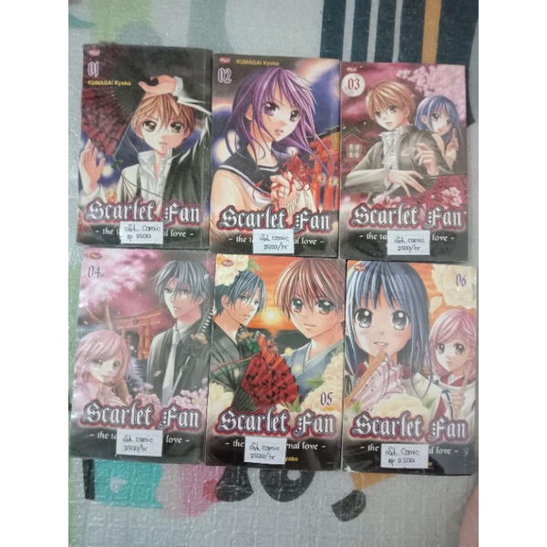 KOMIK SCARLET FAN VOL 1-6