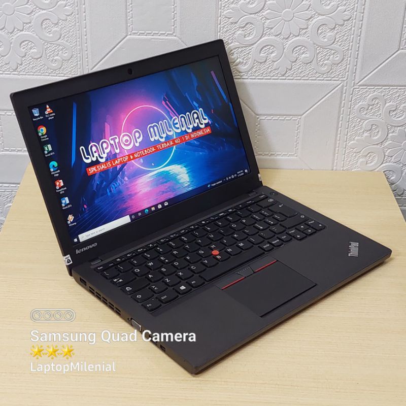 Lenovo Thinkpad x250 Intel Core i5-5300u Ram 8GB SSD 256GB Desain Slim Cocok Buat Perkantoran