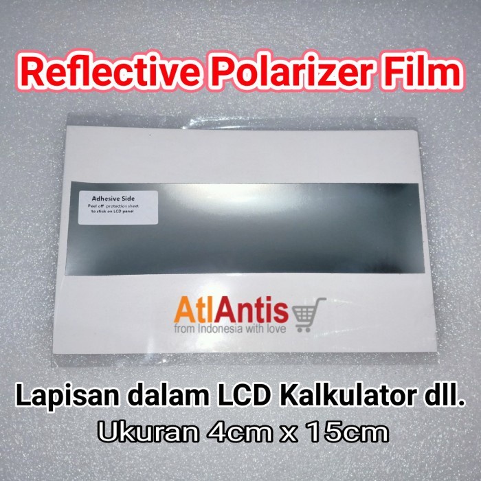 

[RP] Polarizer Silver LCD Kalkulator bagian dalam AvoMeter MultiMeter