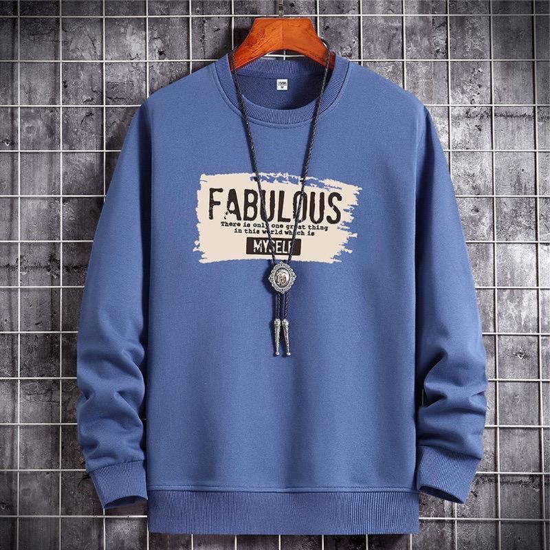 Sweatshirt Basic FABULOUS II Sweater Crewneck Print DTF II Size M - XL Anak &amp; Dewasa ( Pria &amp; Wanita )