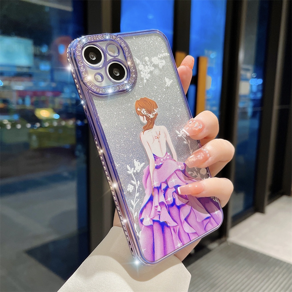 Soft case Pelindung Lensa Kamera Bahan TPU Tahan Banting Untuk iphone 14 pro max plus 13 12 11 pro max