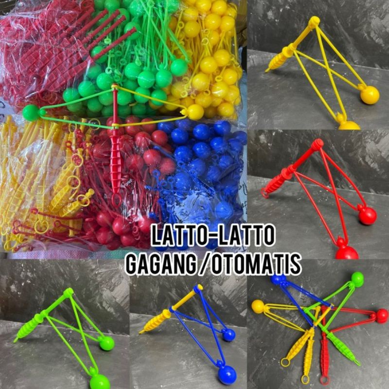 100 pcs Grosir latto2 lato lato gagang besar 20 cm anti gagal/ lato2 otomatis SNI