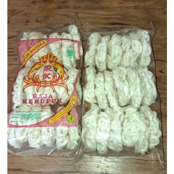 

Kerupuk Bangka Keriting Raja Kerupuk 200gr