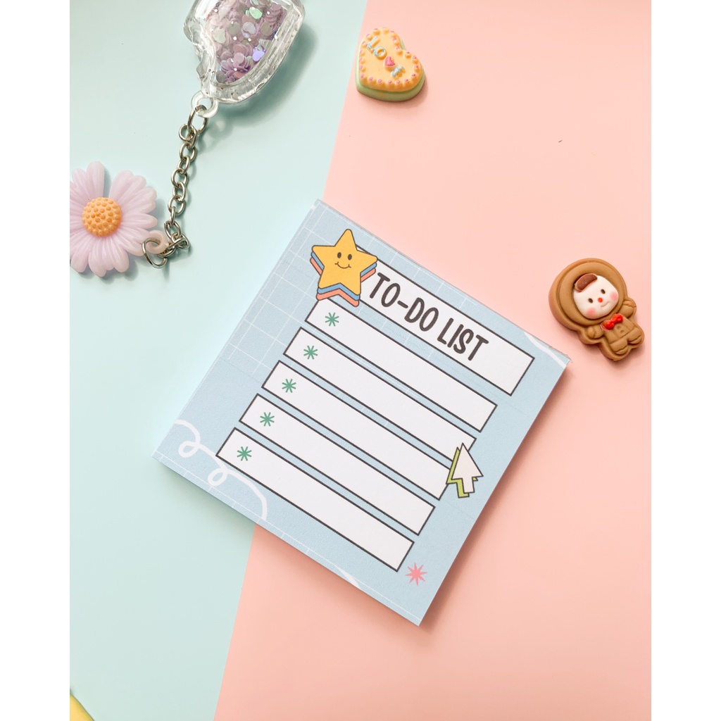 【GOGOMART】Kertas Memo Memopad Memo Notepad / Memo Catatan Bukan Sticky Notes Tempel - MM008