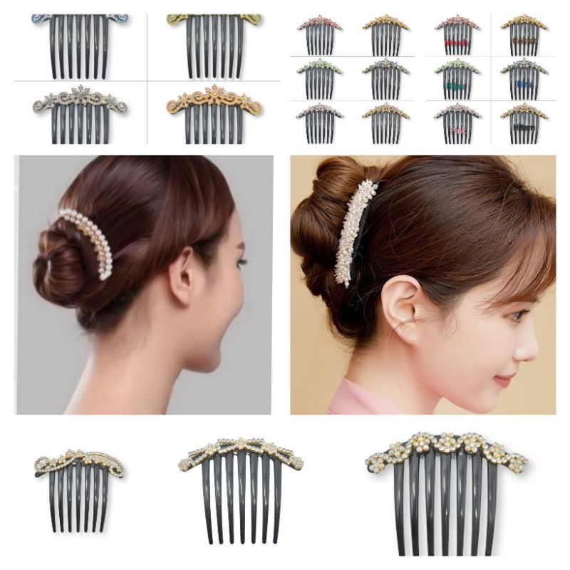 sirkam rambut gigi 7 hiasan sanggul aksesoris pengantin