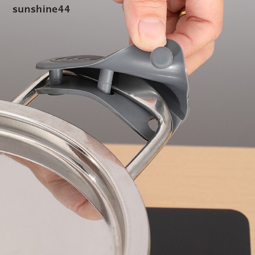 Sunshine1/2pcs Universal Lid Cover Grip Knob Handle Pengganti Panci Peralatan Masak Dapur.