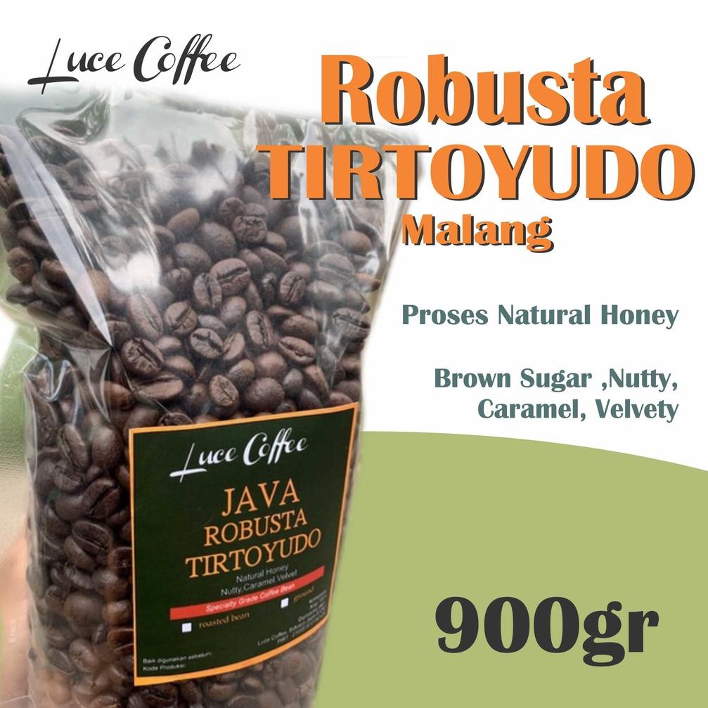 

IVP Luce Coffee, Kopi Java Robusta TIRTOYUDO 900 gr - Biji atau Bubuk- Luce Coffe ➡Pasti Murah