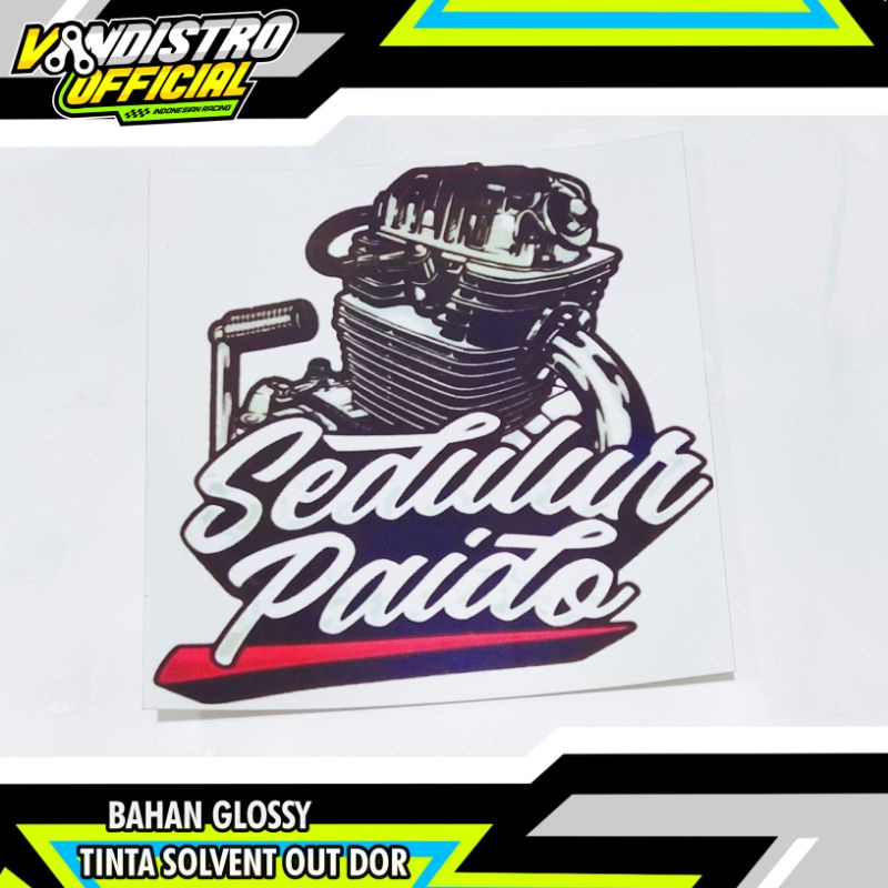 stiker sedulur paido