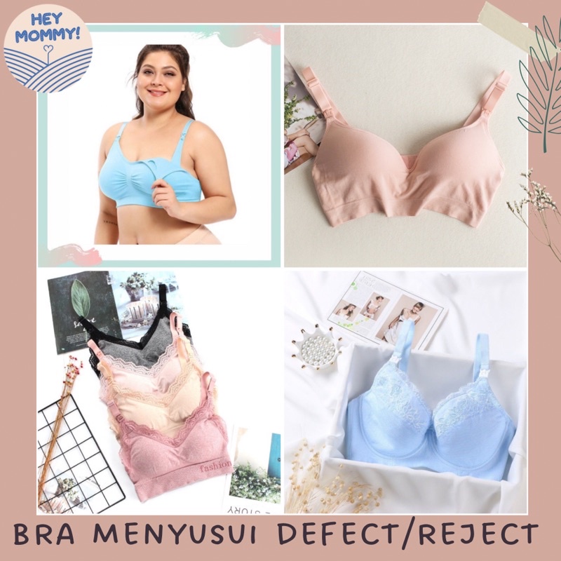 Bra menyusui reject/Defect (Reject Sale) ••| Bra menyusui sale|Bra menyusui murah banget|BH menyusui murah