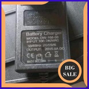 parts adapter bor batrai 20vol UCHIHA mesin charger ces cas ori 2ZJN23