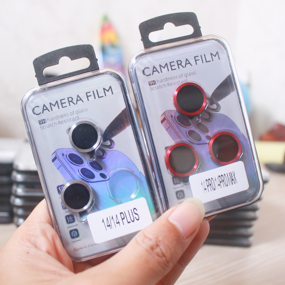 1 Set Ring Pelindung Kamera iPhone 14 15 16  Anti-scratch Protector Camera Lens for Iphone