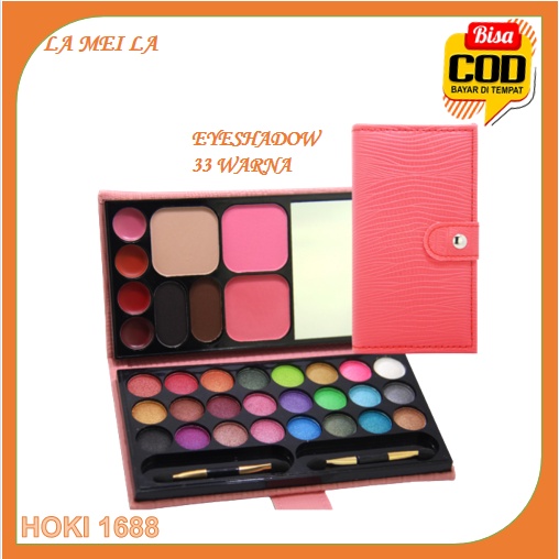 HK3557- Lameila Palette Eyeshadow 33 Warna Kombinasi