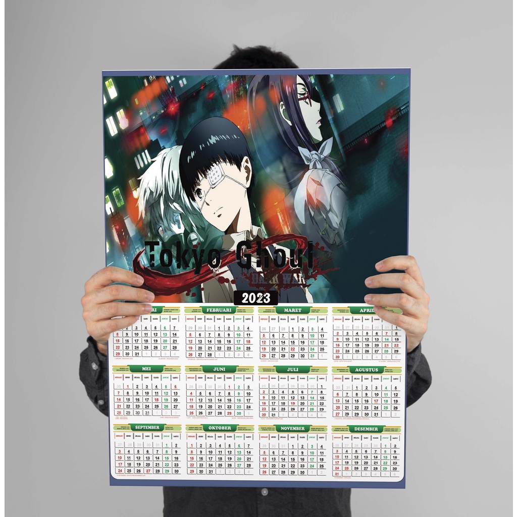 

Kalender 2024 Anime Tokyo Khoul, Full 12 Bulan