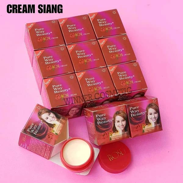 6 PCS - Rose Pure Way Beauty Day Cream 15gr