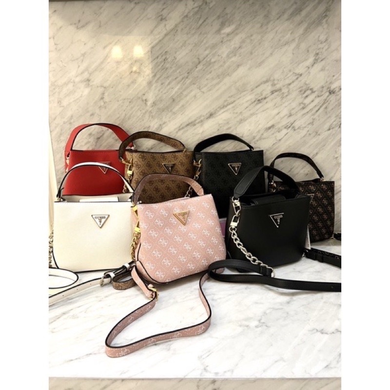 GUESS ALEXIE HOBO TOP HANDLE BAG ORIGINAL / TAS SELEMPANG / TAS BAHU / TAS WANITA IMPORT / TAS CROSS