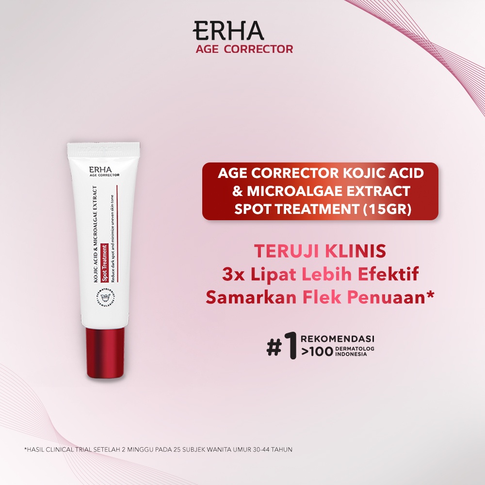 Jual ERHA Age Corrector Kojic Acid & Microalgae Extract Spot Treatment ...