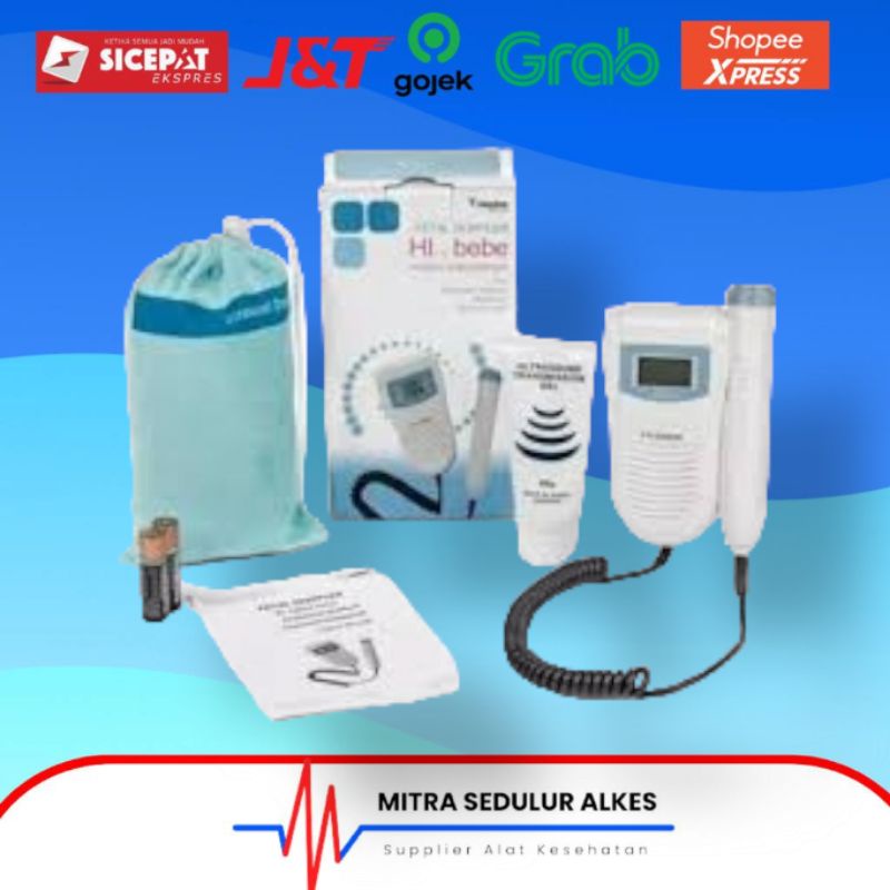 Doppler LCD BISTOS BT-200 l Fetal Doppler LCD Bistos l Alat Detak Jantung Janin Bayi