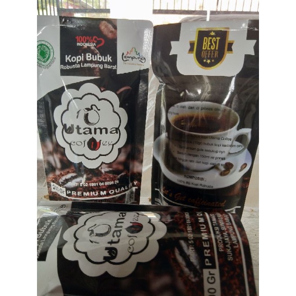 

BUBUK KOPI UTAMA PREMIUM ROBUSTA