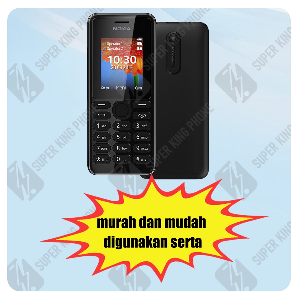 hp nokia 108 murah jadul nokia camera dual sim