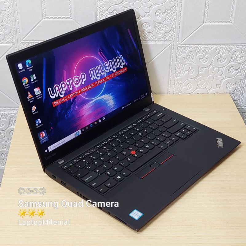 Lenovo ThinkPad T470s Intel Core i7-7600U RAM 8GB SSD 256GB Ori Berkualitas Bergaransi