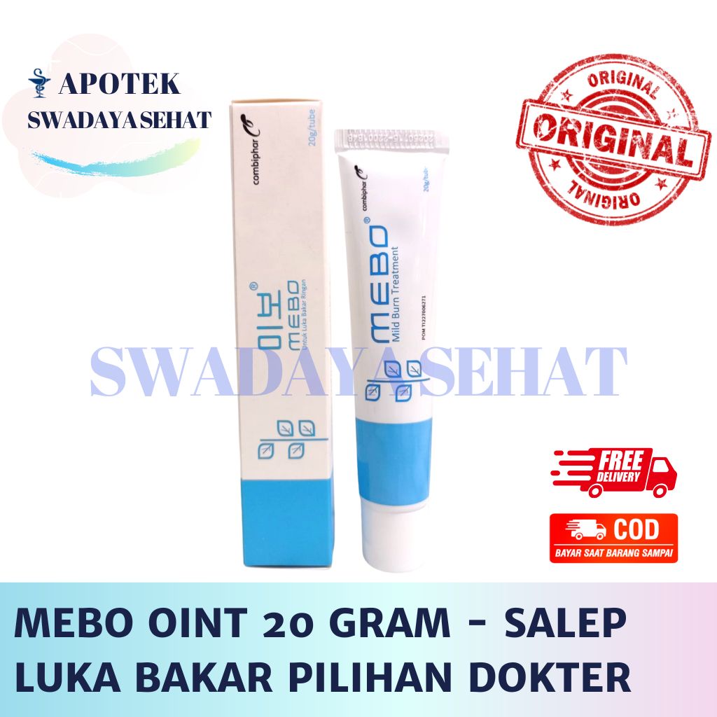 MEBO OINT 20 GRAM - Salep Luka Bakar Burn Injury Krim Cream P3K