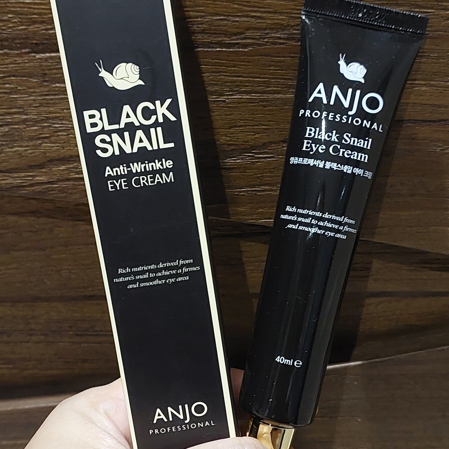Anjo Black Snail Eye Cream / Korea Eye Cream Anti Wrinkle 40ml