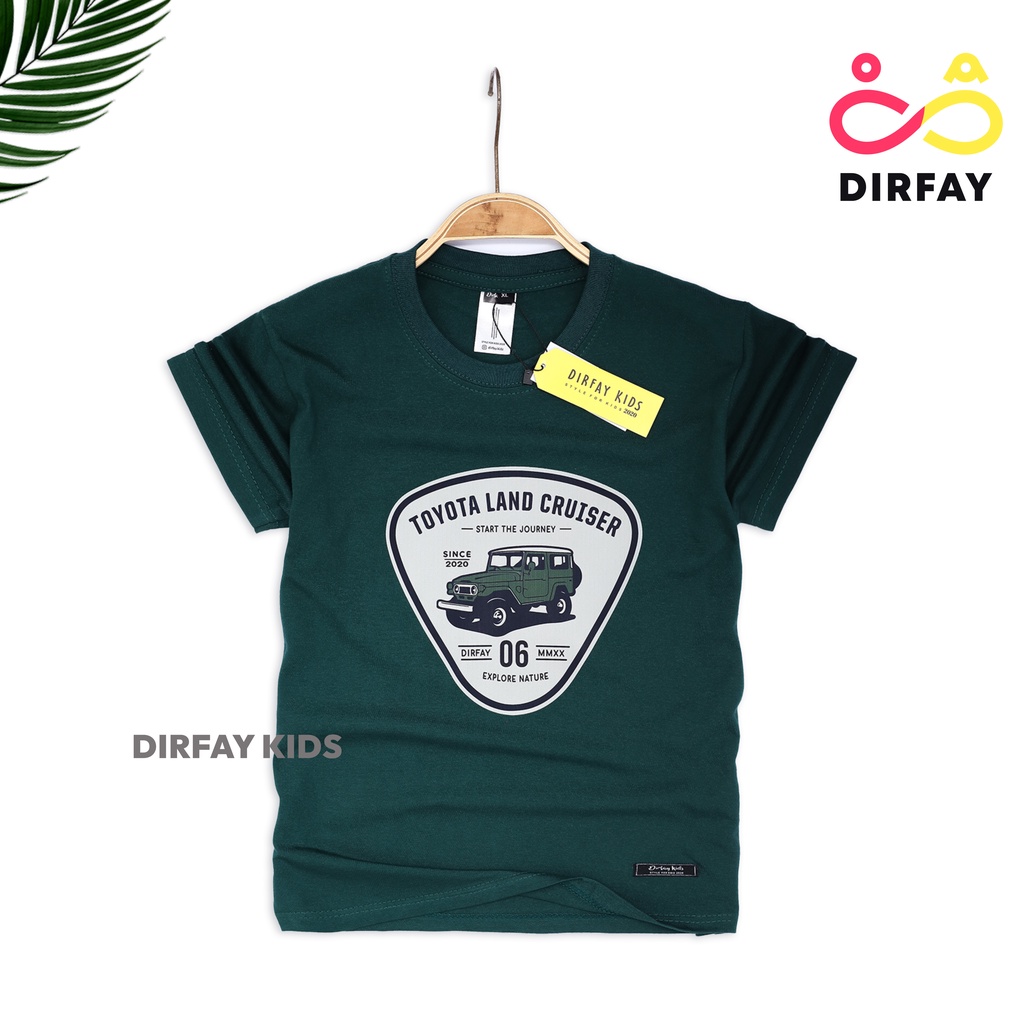 Dirfay Kids Baju Anak Pakaian Anak Laki-Laki Kaos Anak Distro Umur 1-12 Tahun