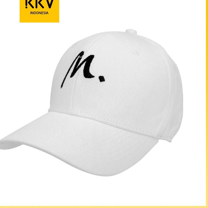 Depan KKV - SYC Topi Baseball Pria Wanita Bordir Huruf M Embroidery Baseball Cap