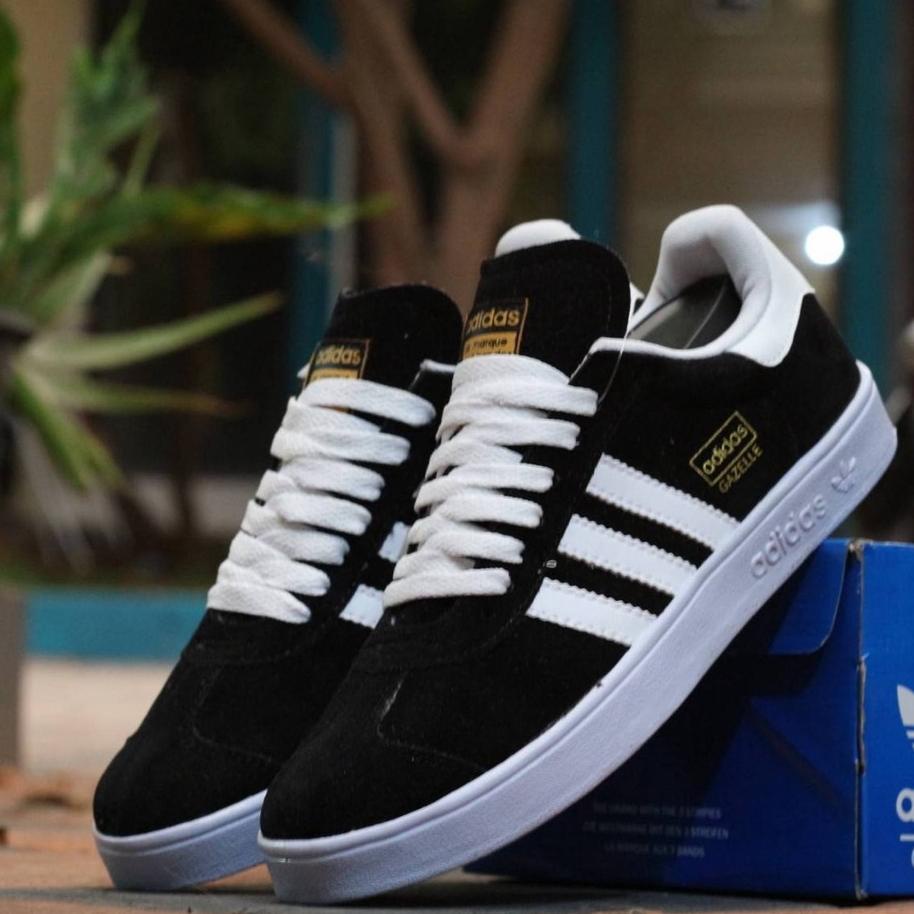 UHT261 Adidas Questar Gazelle OG Neo Racer Lite Trail Black White Original Indonesia 100% Bnwb Sepat
