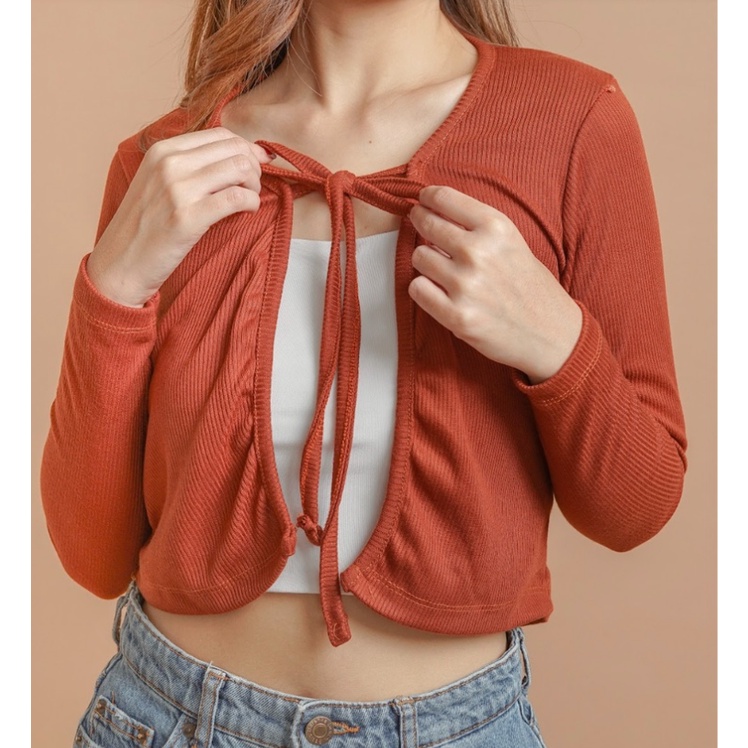 CAVALU Korean Cardigan Top Rajut Outer Knit Top 110
