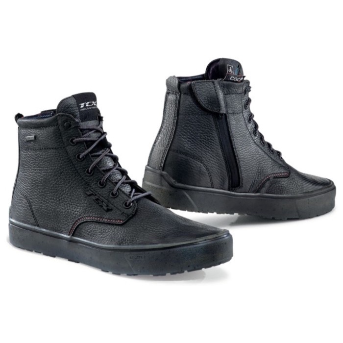 Suki Tcx Dartwood Gtx Black Shoes Sepatu Riding Bikers Goretex