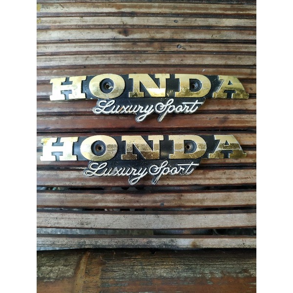 emblem tangki honda gl max pro ori copotan