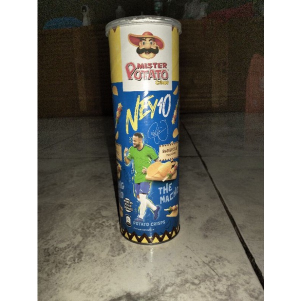 

Mister Potato bbq flavor,ori malaysia..kemasan besar 150gr!!Termurah!!!