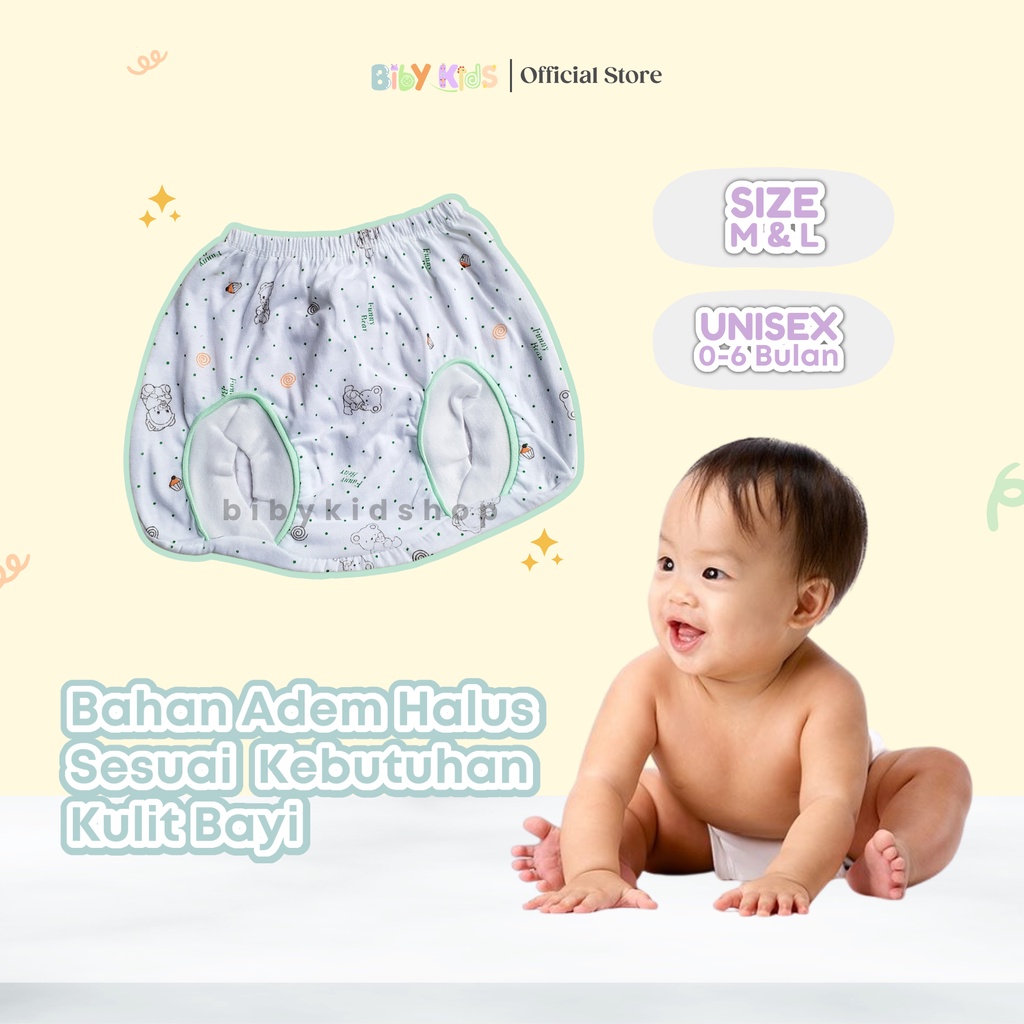 SNI Celana Pop Bayi Kacamata Celana Kodok Motif Baju Baby Baru Lahir Perlengkapan Newborn Anak