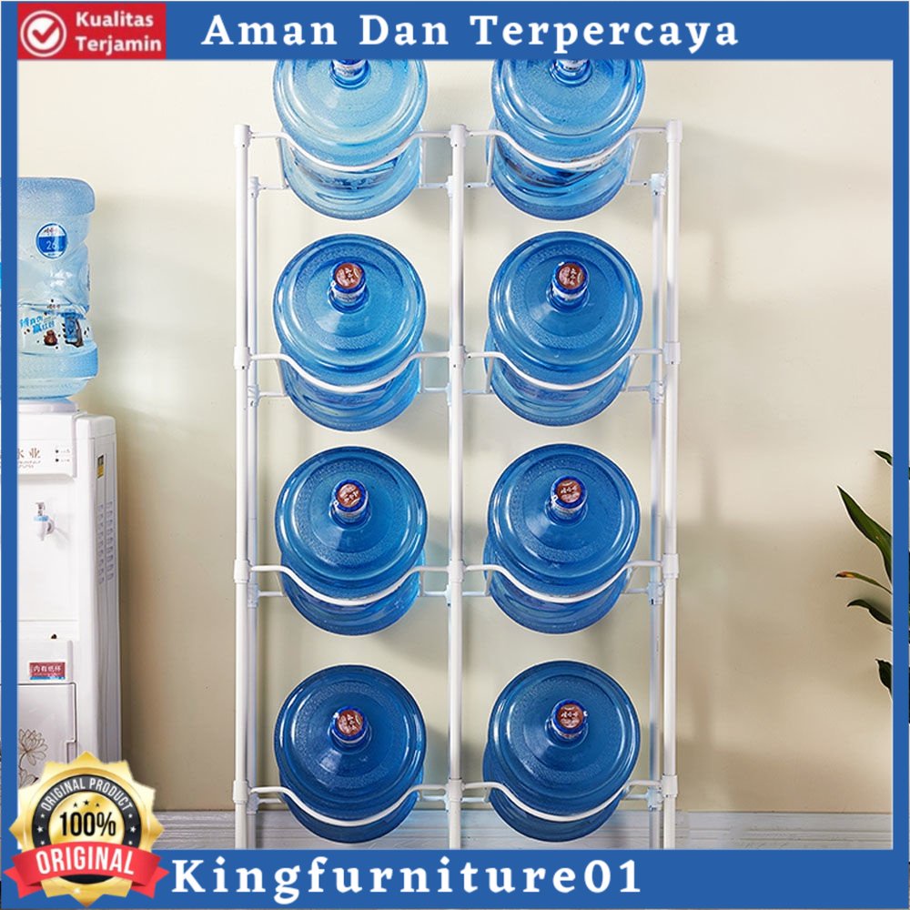 Ace - Krisbow Rak Galon 8 Botol - Putih
