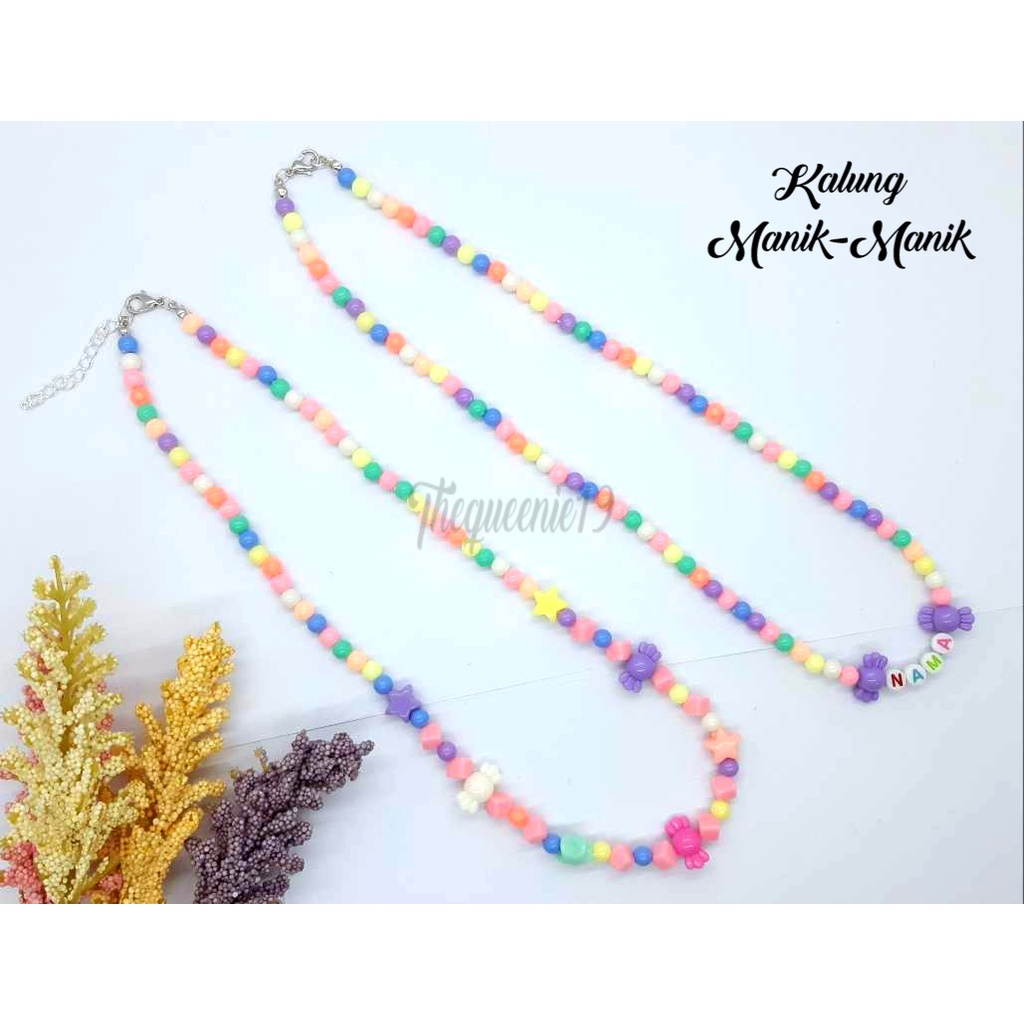 KALUNG MANIK MANIK ANAK PEREMPUAN KALUNG MANIK NAMA