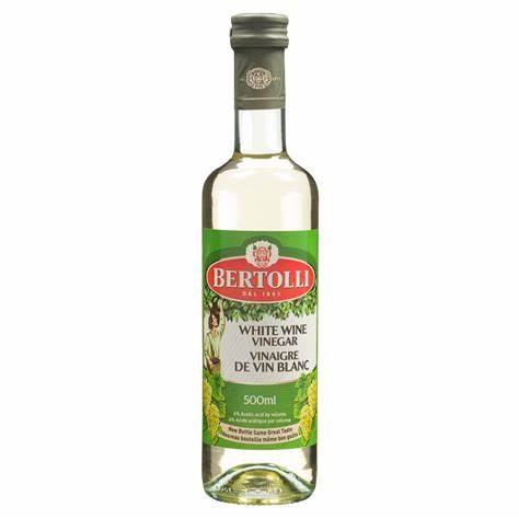 White Wine Vinegar Bertolli - 500 ML