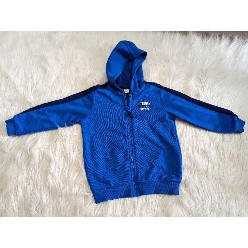 Preloved LC Waikiki baby boy hoodie jacket size 2-3 tahun