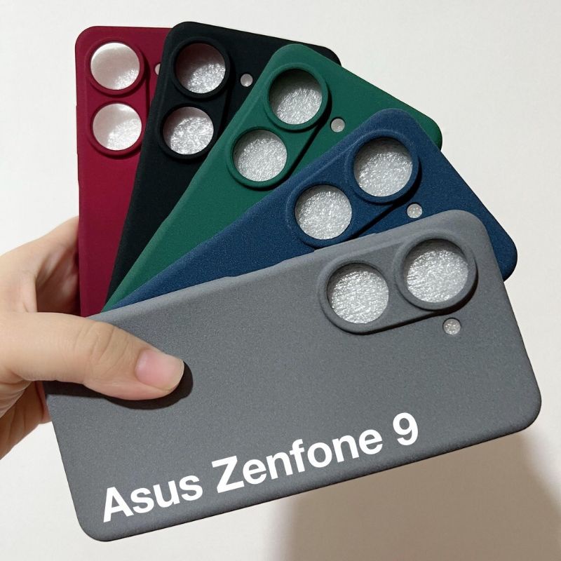 Asus Zenfone 9 / Zenfone 10 Softcase Premium Matte Anti Fingerprin Silikon Cover Soft Case Sandstone
