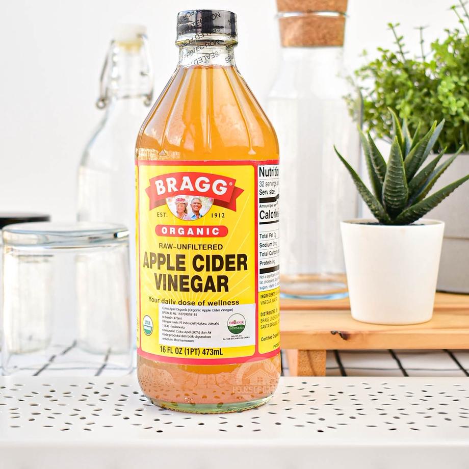 

New | KSH|BRAGG Organic Apple Cider Vinegar ( Cuka Apel ) 473 ml
