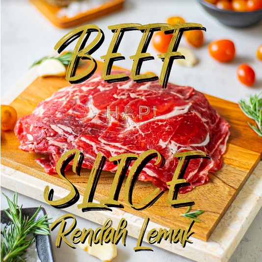 

Beef Slice (Rendah Lemak) - 500gr